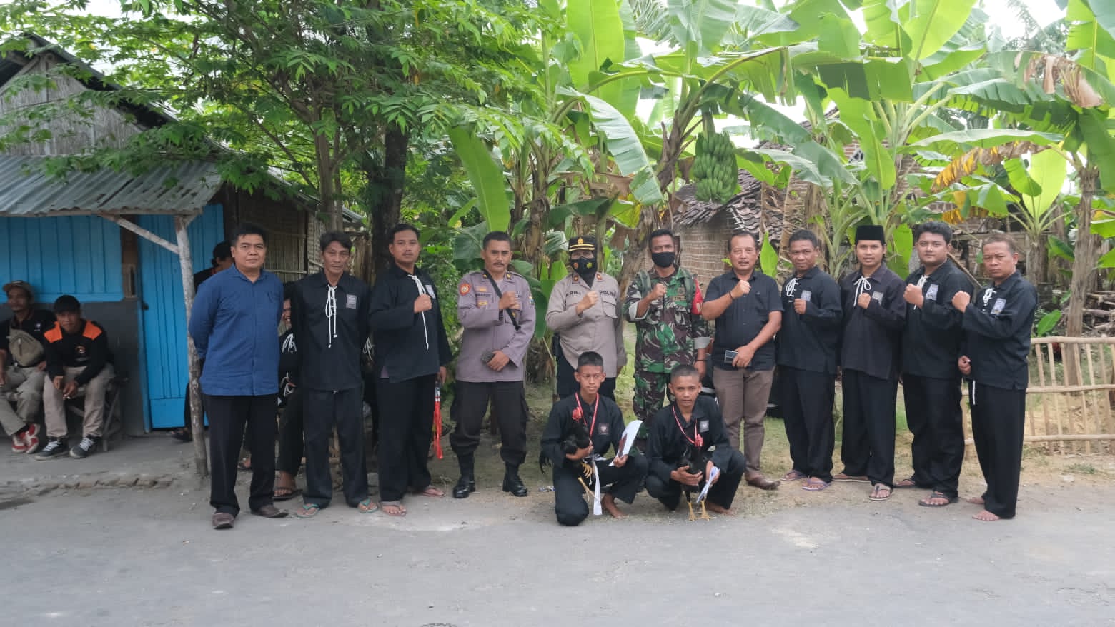 Berikan Rasa Aman, Kapolsek Kertosono Pimpin Pengamanan Kegiatan Masyarakat