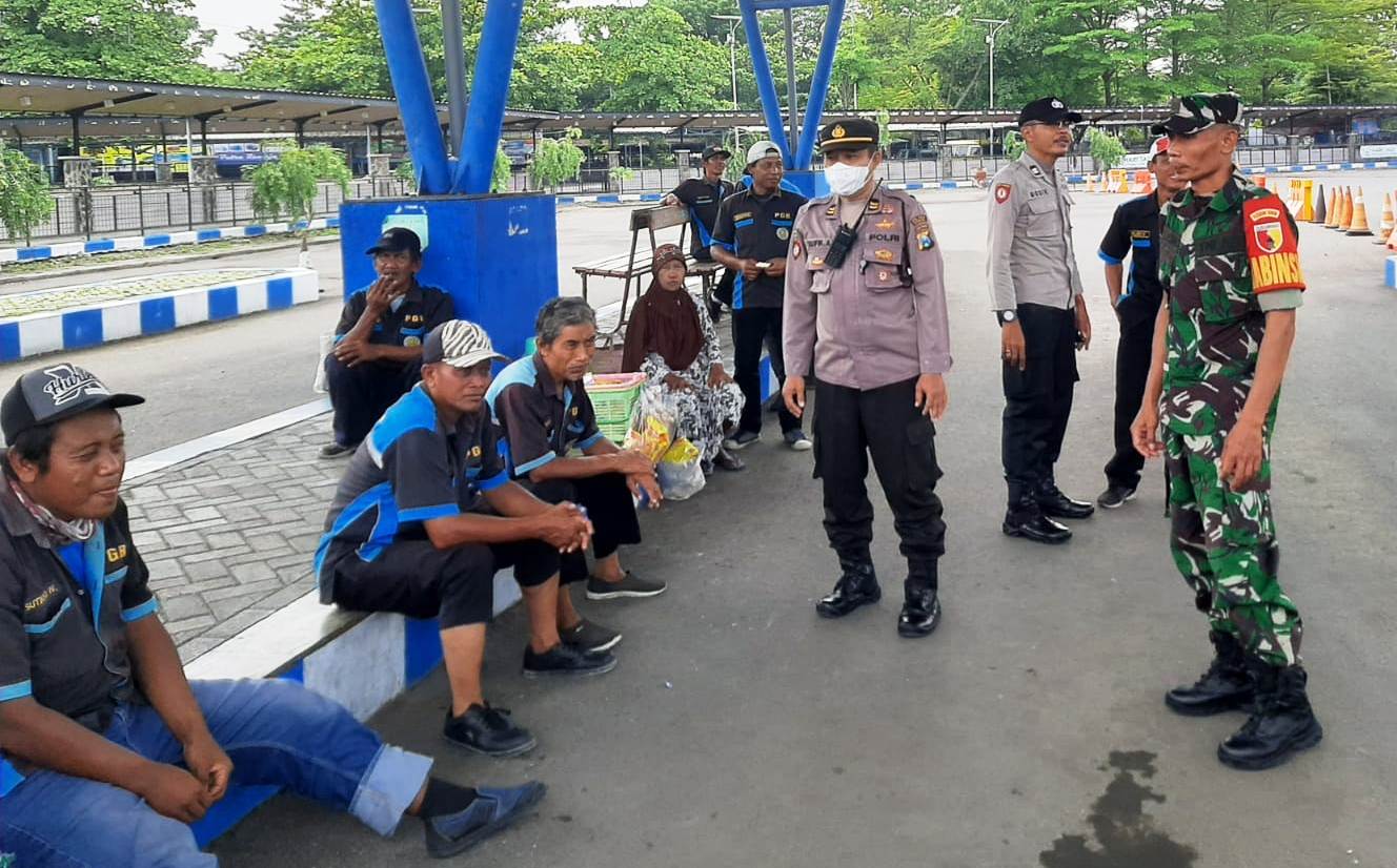 Patroli Sinergitas TNI-Polri Antisipasi Potensi Gangguan Kamtibmas Wilayah Hukum Polsek Nganjuk Kota