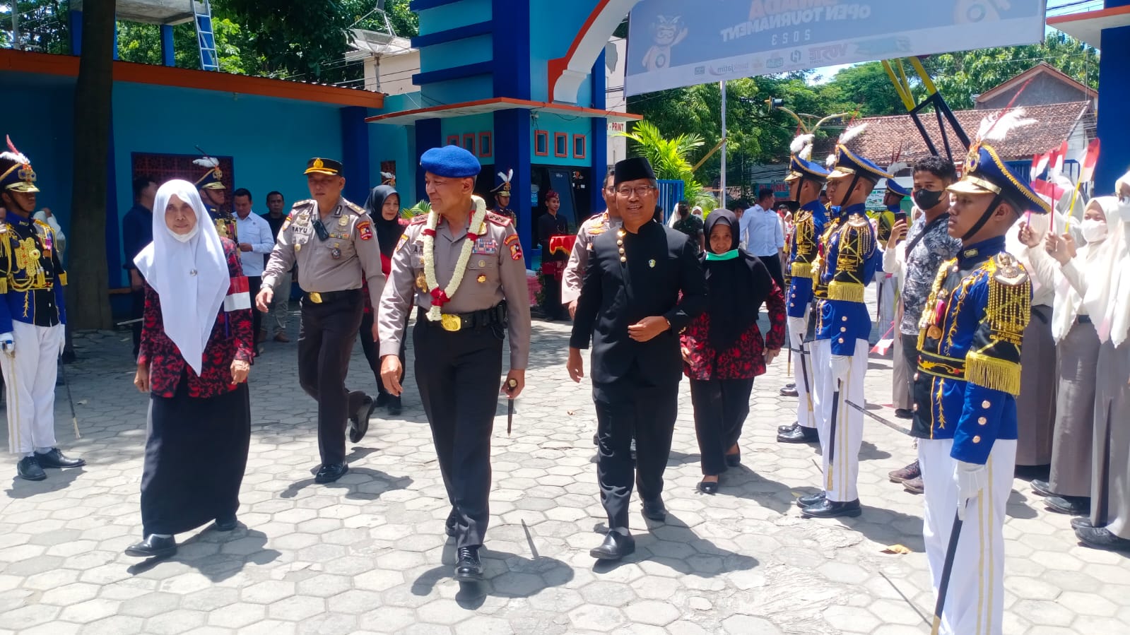 Perusak Ornamen Tugu Asmaul Husna di Tanjunganom Akhirnya Diringkus Polisi Kurang Dari 24 Jam