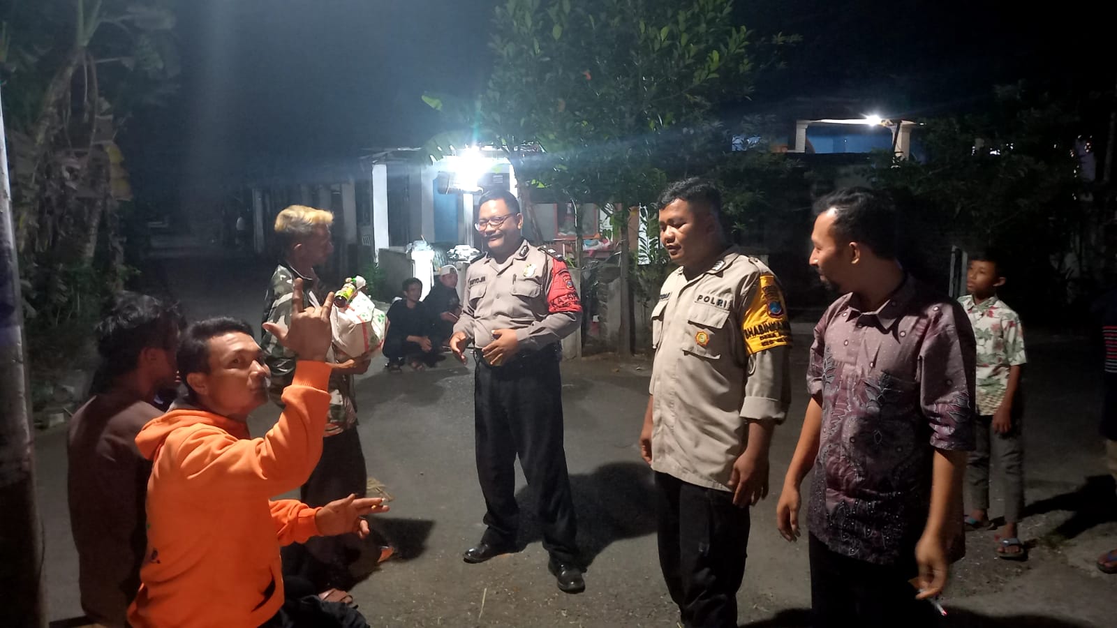 Polsek Jatikalen Patroli Dialogis, Upaya Polri Ciptakan Kamtibmas