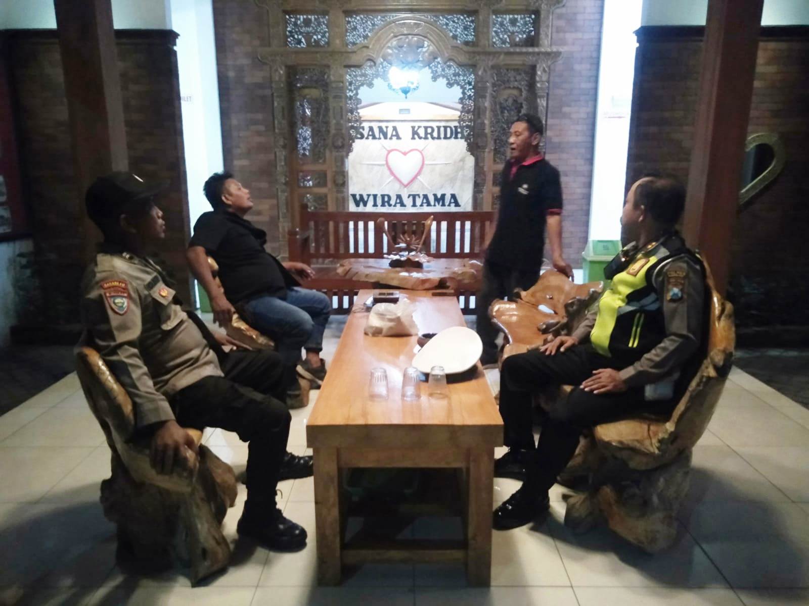 Polsek Nganjuk Kota Ajak Perguruan Silat Jaga Kondusifitas, Ini Yang Dilakukan
