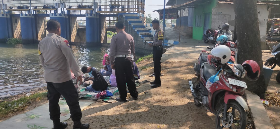 Patroli Tempat Wisata, Polsek Warujayeng Himbau Keamanan & Keselamatan Pengunjung