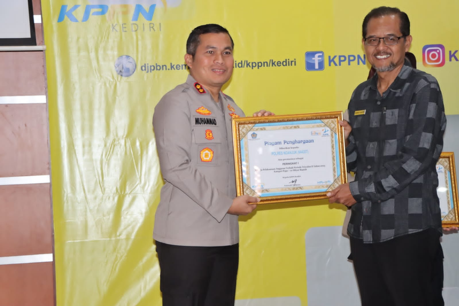 Polres Nganjuk Berhasil Pertahankan Peringakat Terbaik 1 Capaian IKPA Tahun Anggaran 2023