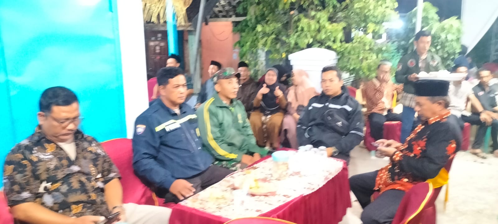 Bhabinkamtibmas Desa Gondang Wetan melaksanakan pengamanan Giatmas