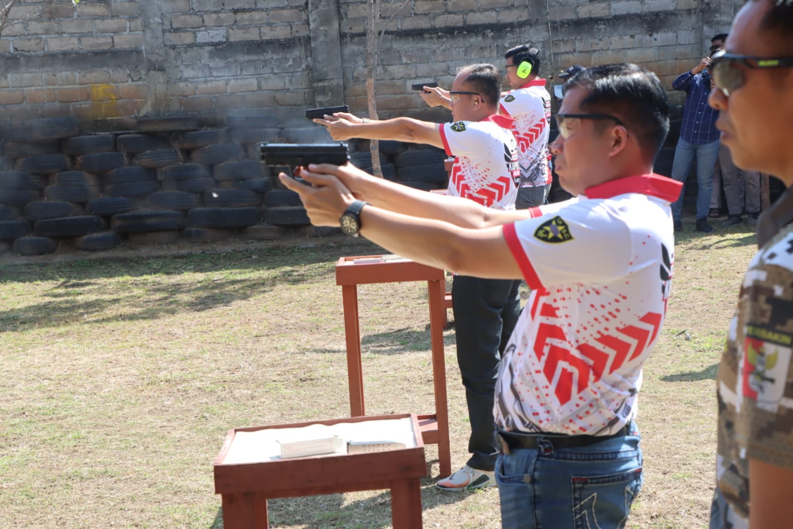 Tradisi Lomba Menembak IPSC Level 1 Piala Kapolres Nganjuk Cup 2023, Ramaikan Peringatan HUT Republik Indonesia ke-78 Tahun 2023