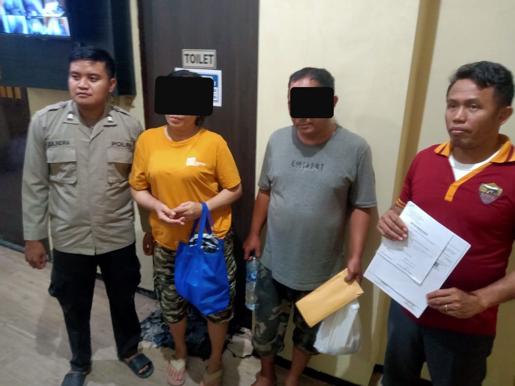 Polres Nganjuk Tangkap Sepasang Laki-laki dan Perempuan Pengedar Sabu dan Ganja