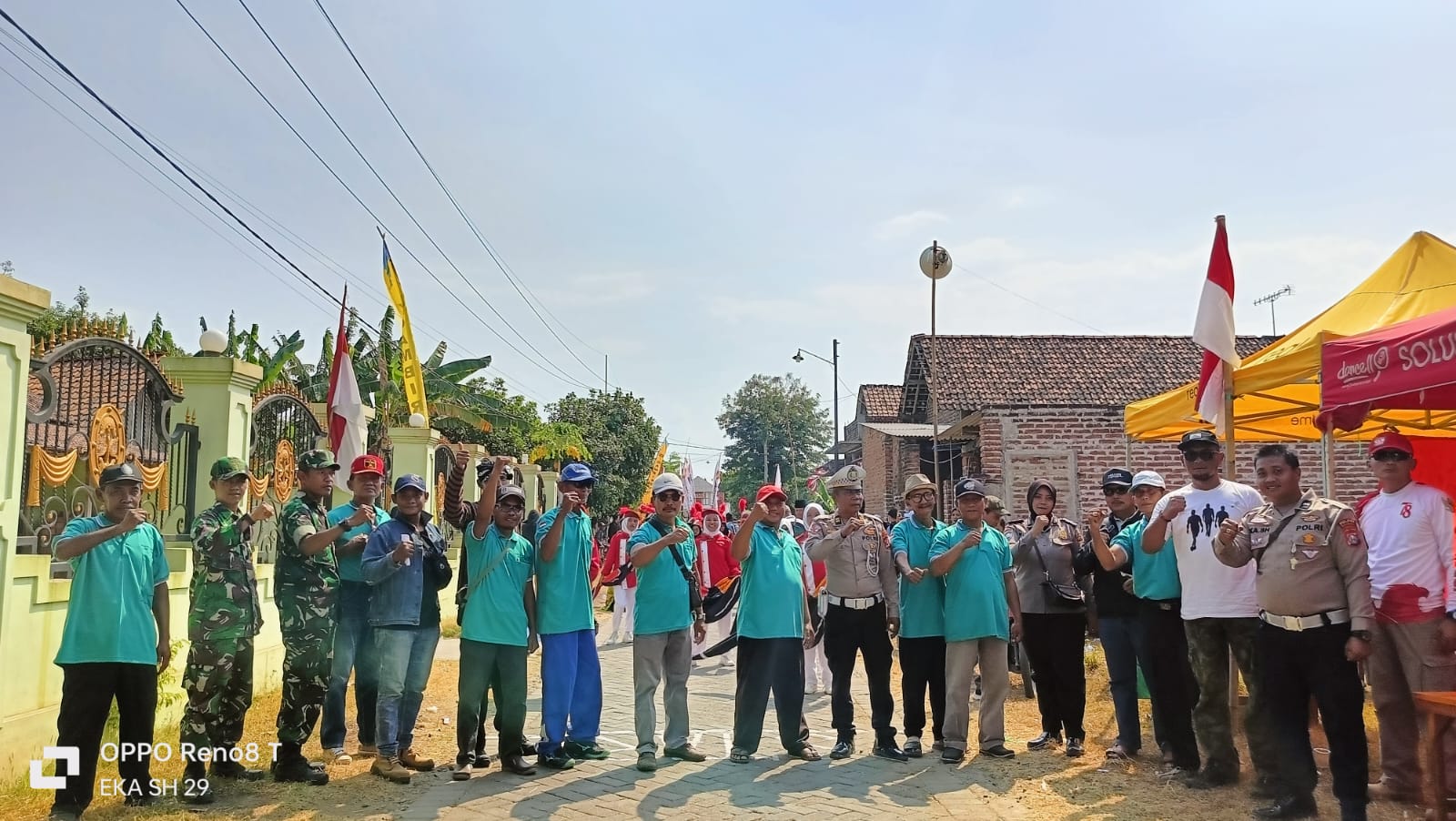 TNI-Polri di Tanjunganom Bersinergi Amankan Kegiatan Masyarakat
