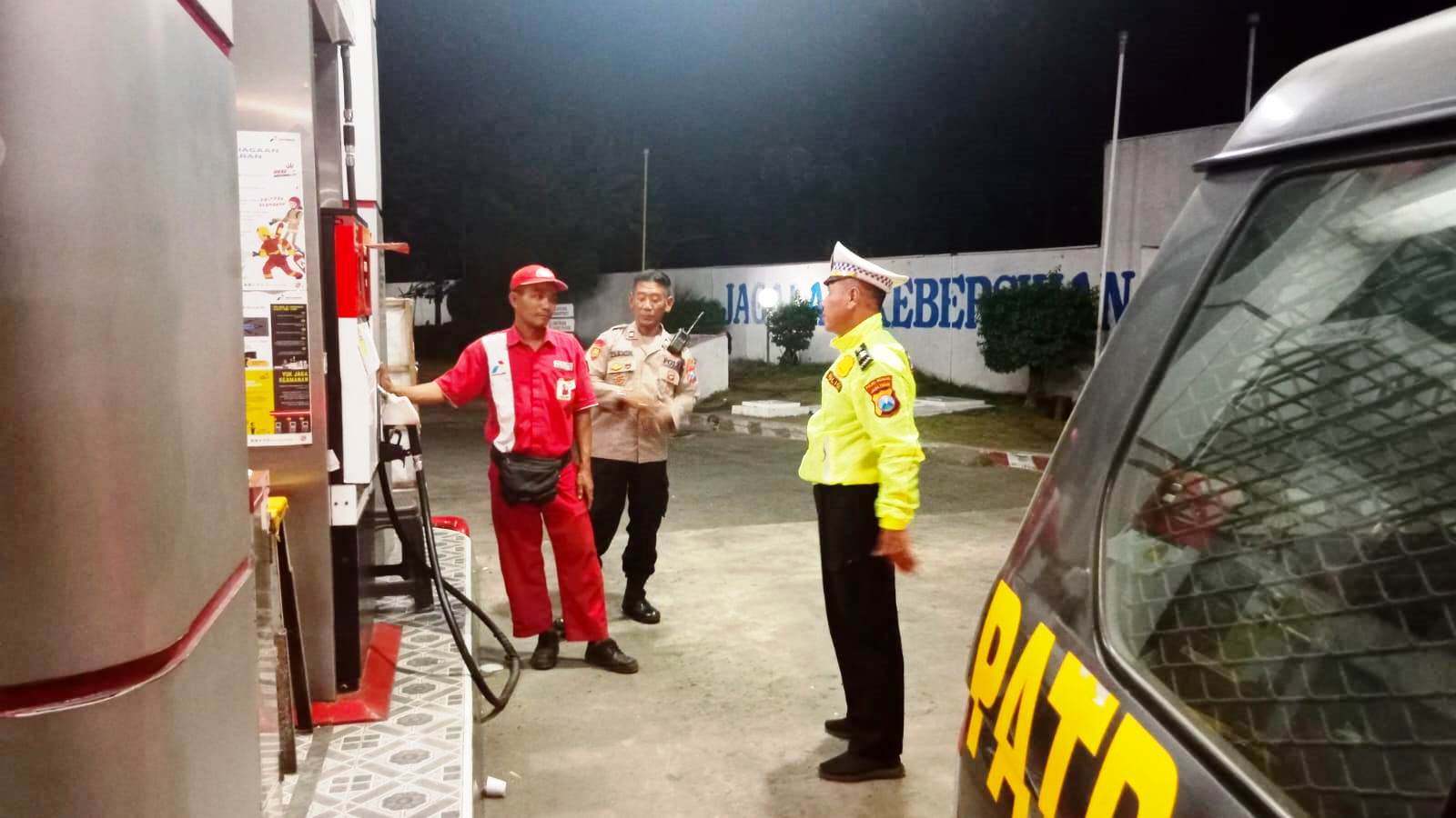 Polsek Kertosono Tingkatkan Patroli Obyek Vital Antisipasi Gangguan Kamtibmas
