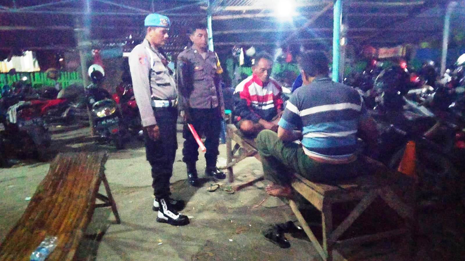Patroli Dialogis Malam Hari Polsek Nganjuk Kota Antisipasi Curanmor