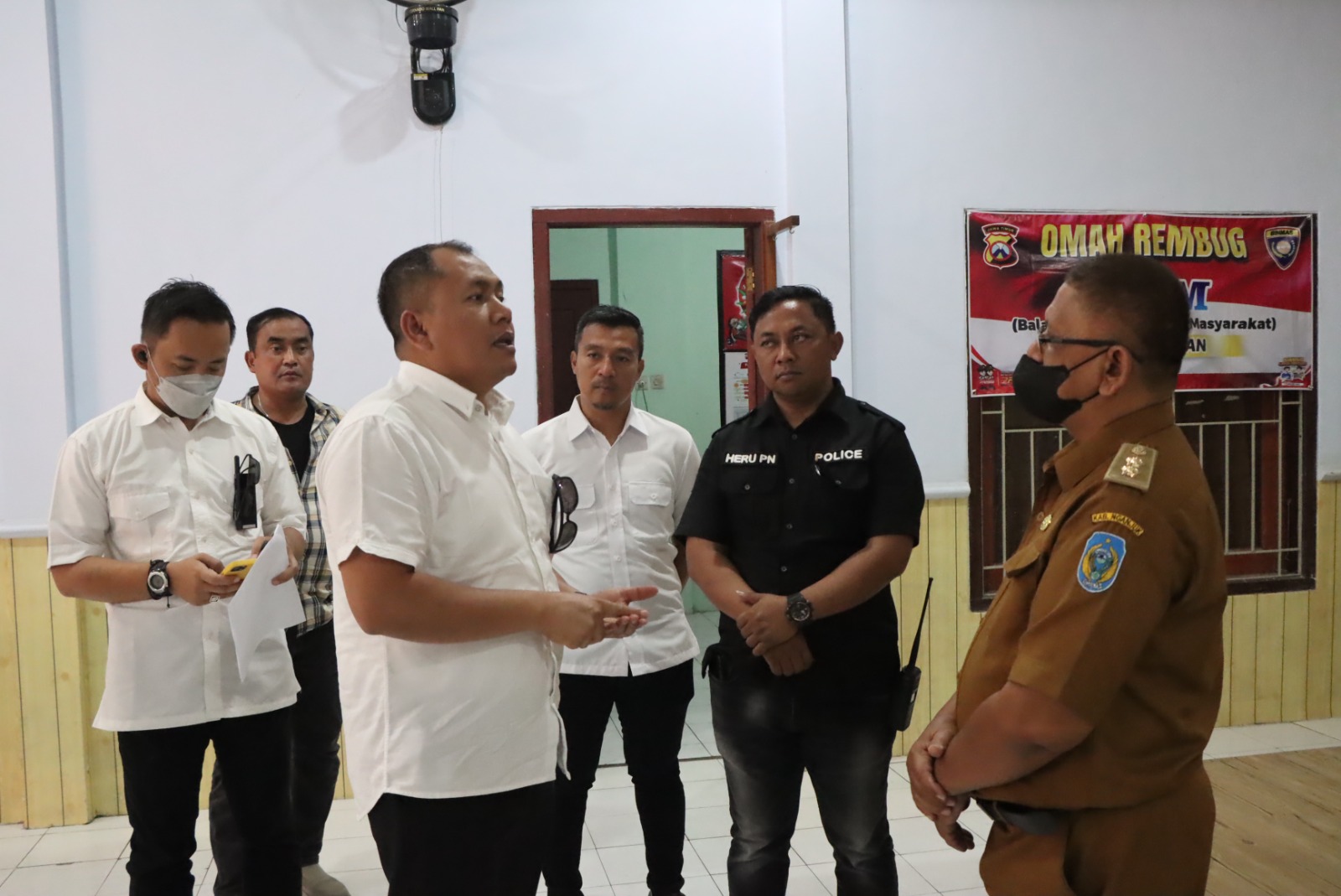 Asistensi Direktorat Narkoba Polda Jatim : Mantapkan Pelaksanaan Kampung Bebas dari Narkoba Polres Nganjuk