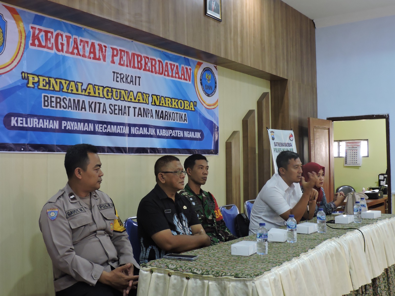 Satresnarkoba Polres Nganjuk Perkuat Strategi Program Kampung Bebas Narkoba Pasca Asistensi dari Direktorat Narkotika Polda Jatim