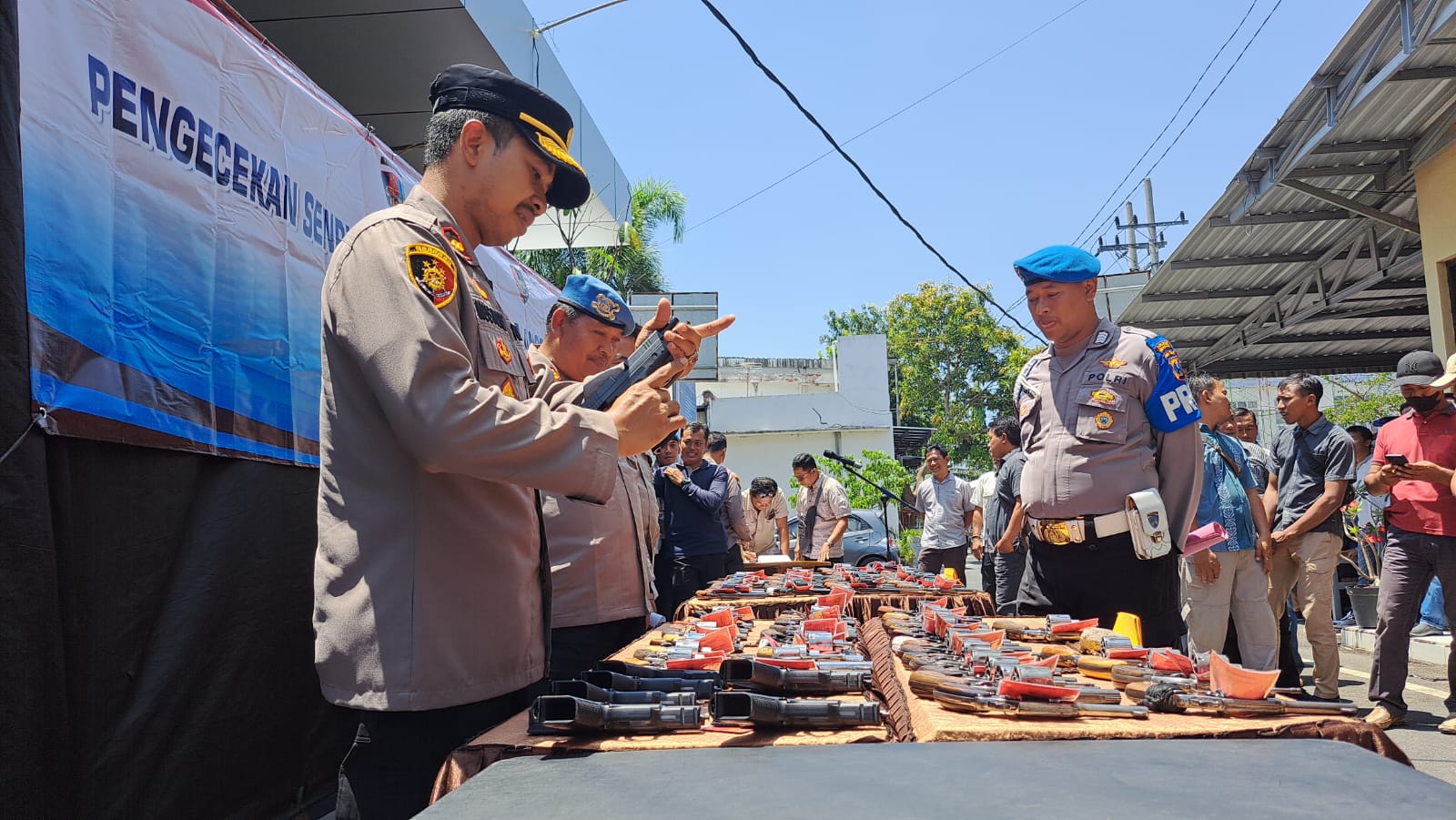 Pemeriksaan Senjata Api Organik dan Amunisi Polres Nganjuk: Upaya Kontrol dan Pengamanan Internal