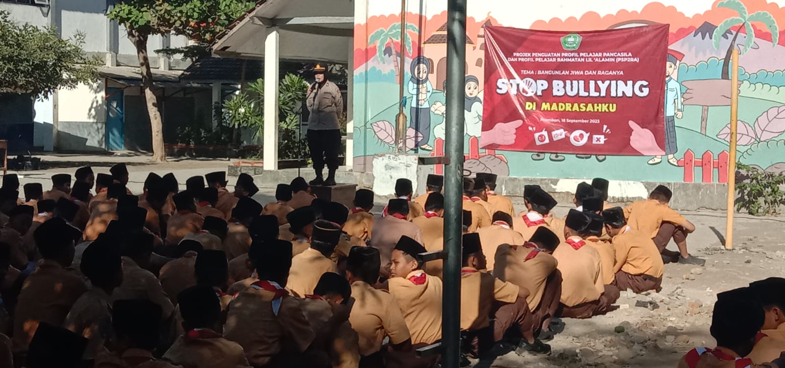 Polres Nganjuk Turunkan Tim Penyuluh Cegah Bullying di Kalangan Pelajar