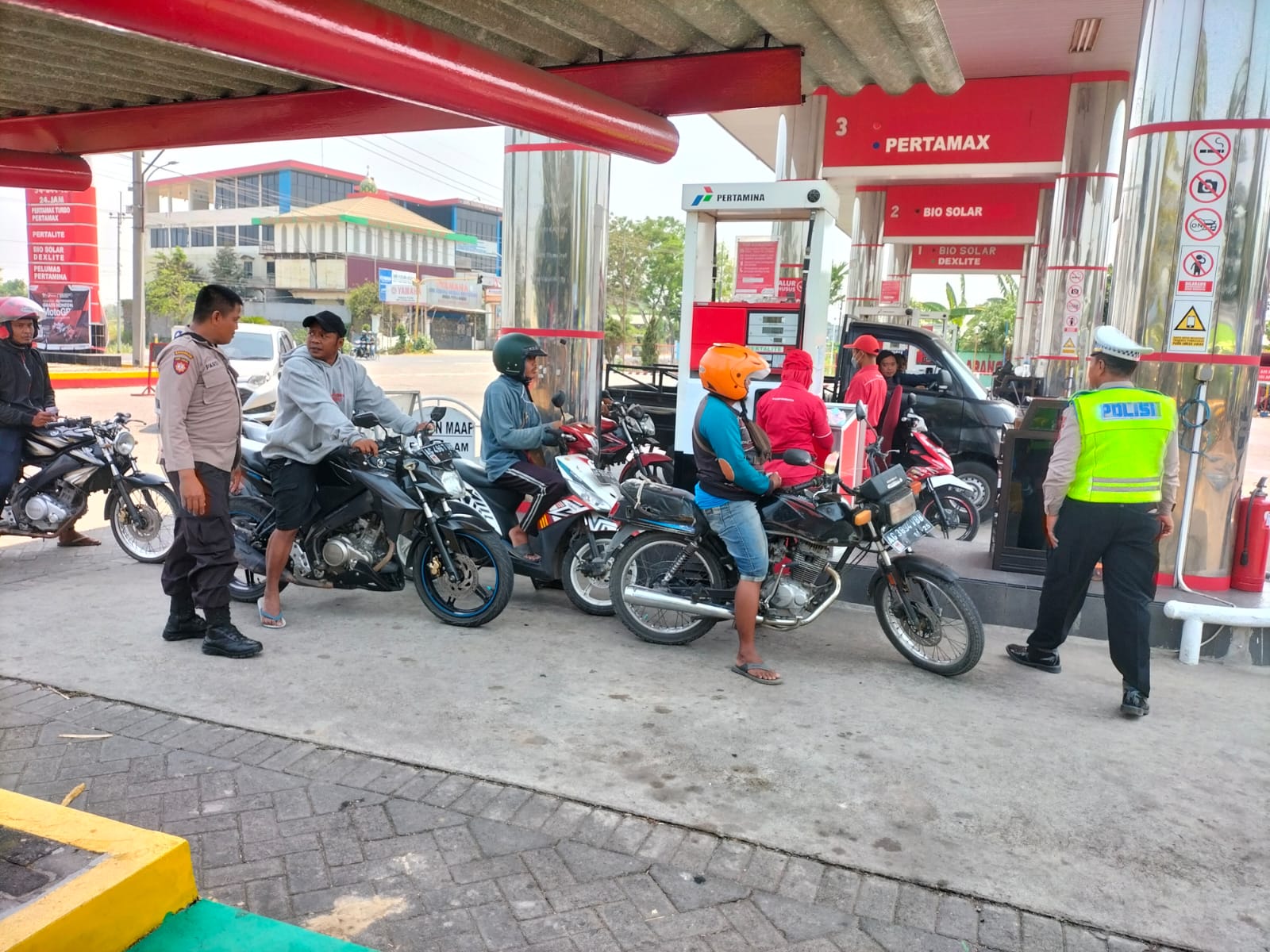 Polsek Kertosono Tingkatkan Patroli Obyek Vital Antisipasi Gangguan Kamtibmas