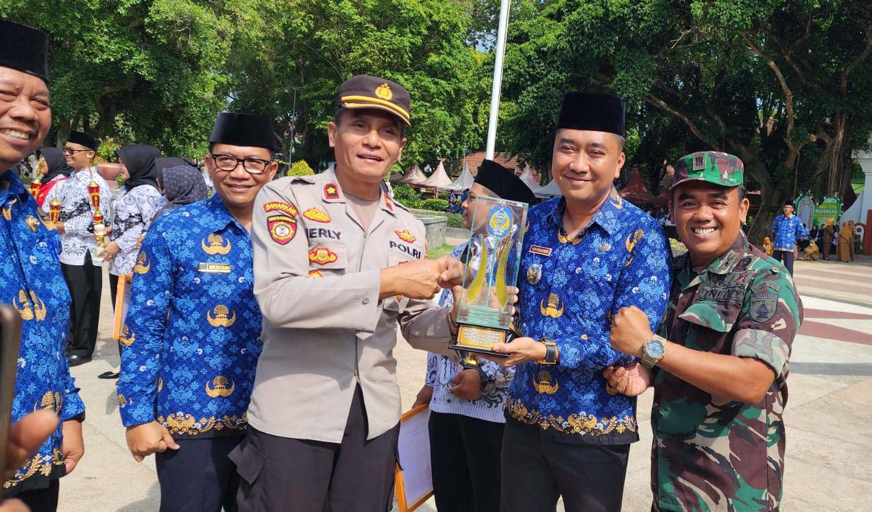 Lomba Sinergitas Kabupaten Nganjuk, 3 Pilar Kecamatan Nganjuk Raih Juara Pertama
