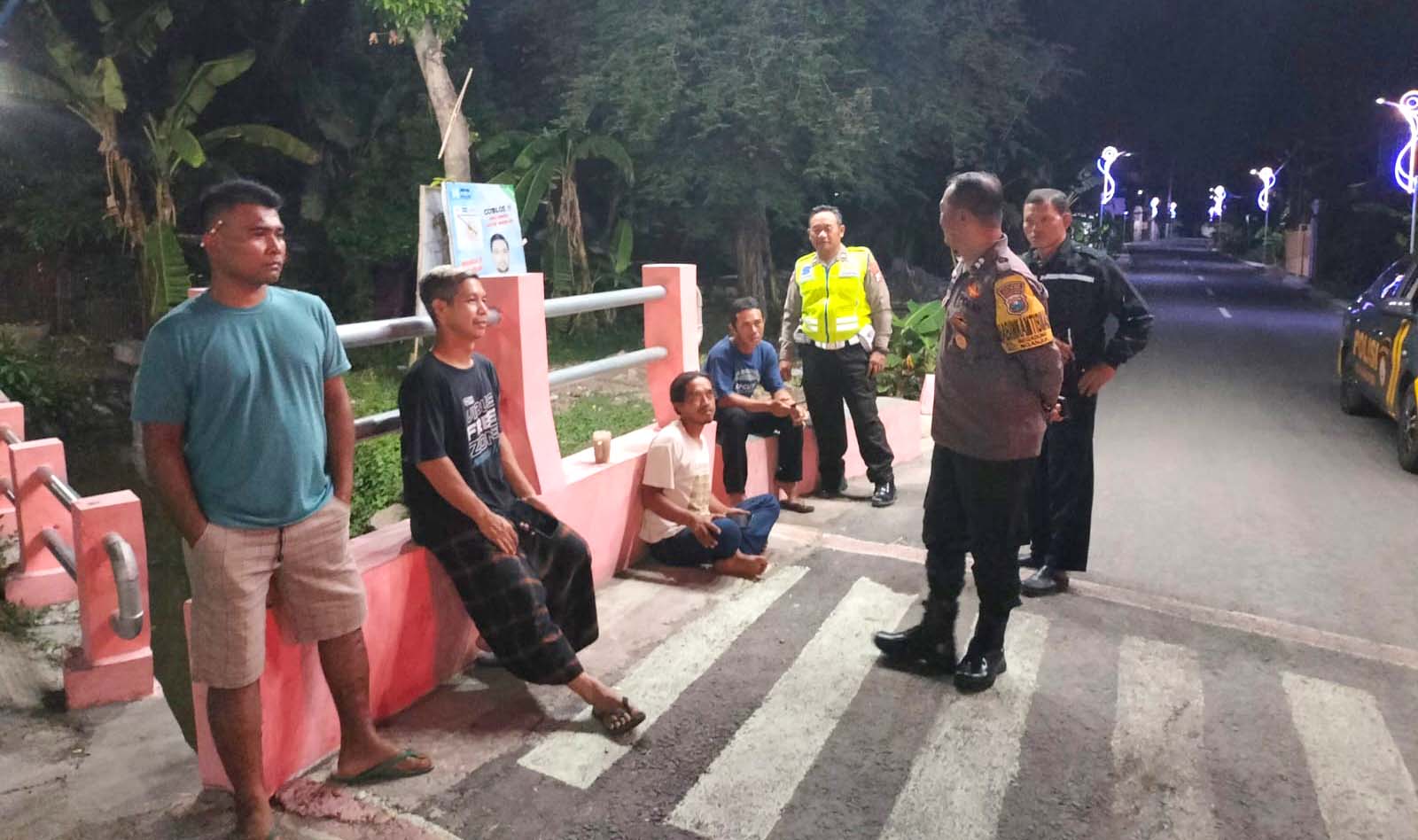 Patroli Dialogis Polsek Nganjuk Kota, Menjaga Kondusifitas Masa Kampanye Jelang Pemilu 2024