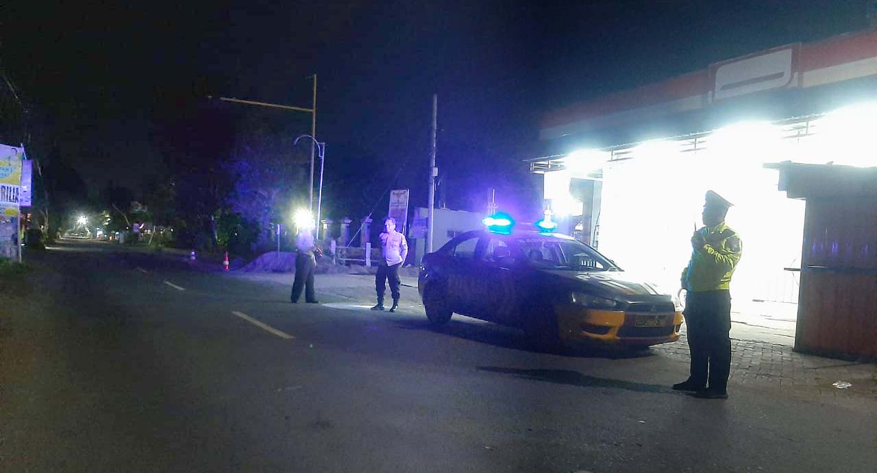 Patroli Blue Light Cegah Gesekan Antar Perguruan Silat Di Perbatasan Wilayah
