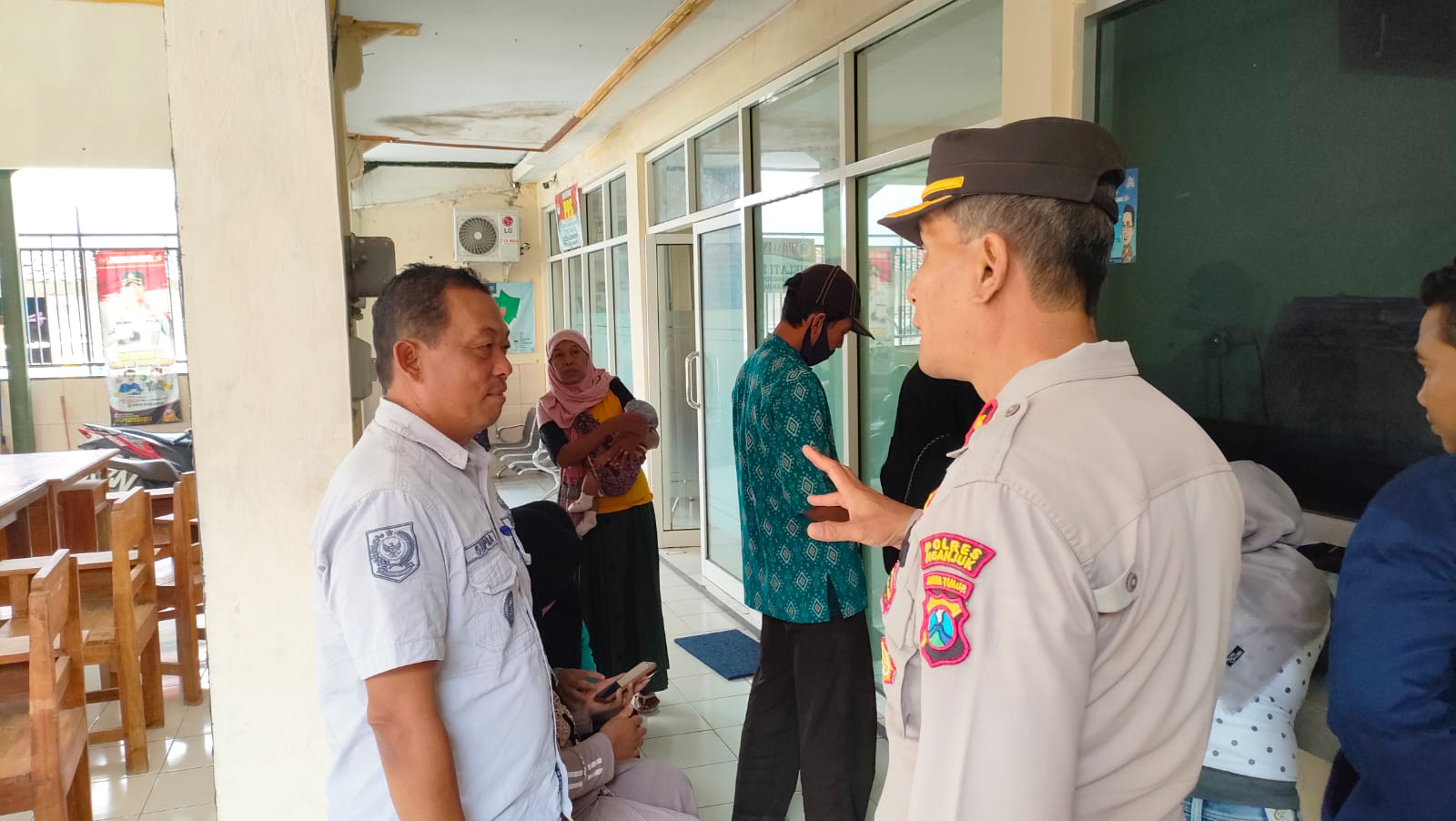 Perkuat Sinergritas, Kapolsek Nganjuk Kota Lakukan Sambang Ke Kantor Desa Kedungdowo