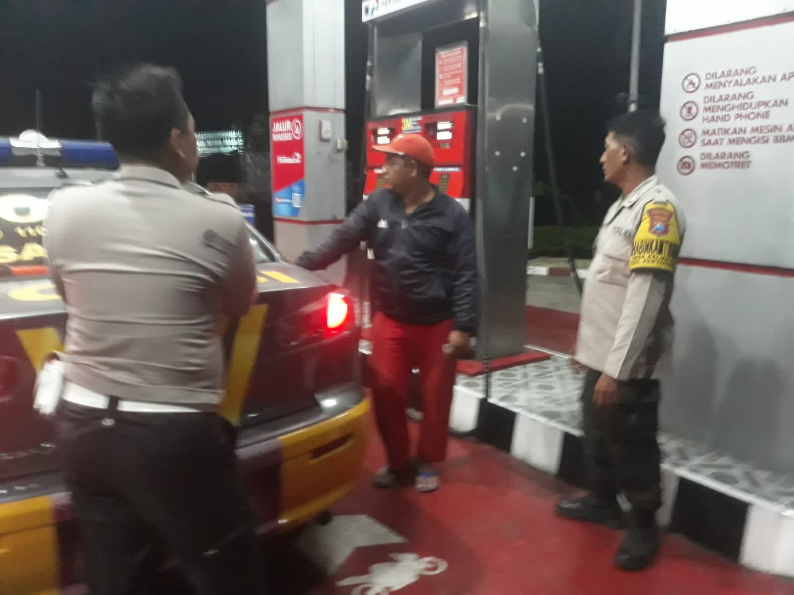 Polsek Kertosono Tingkatkan Patroli Obyek Vital Antisipasi Gangguan Kamtibmas