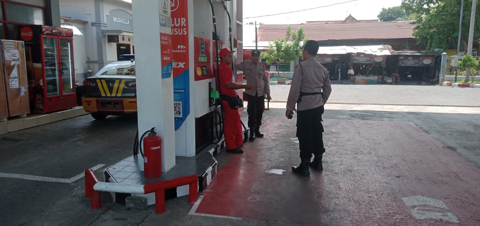 Polsek Kertosono Tingkatkan Patroli Obyek Vital Antisipasi Gangguan Kamtibmas