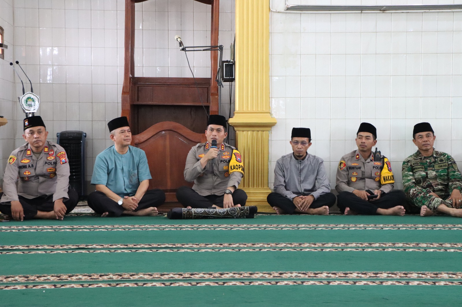 Jumat Curhat Polres Nganjuk, Kapolres Inginkan Keterlibatan Masyarakat Sebagai Bagian dari “Cooling System”