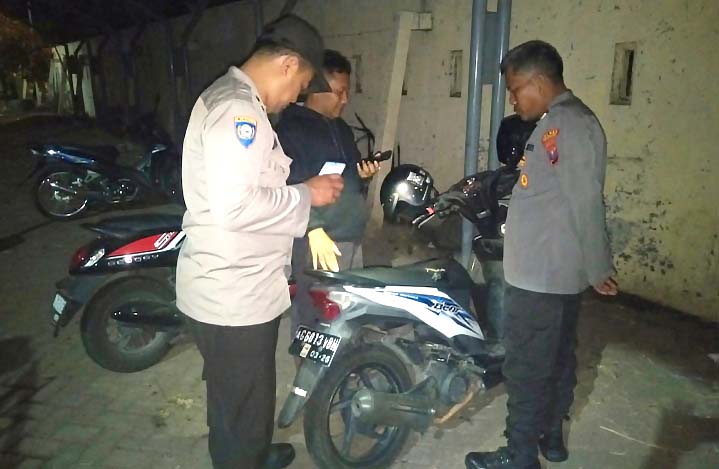 Jamin Libur Nataru Kondusif, Polsek Nganjuk Kota Intensifkan Razia SREG