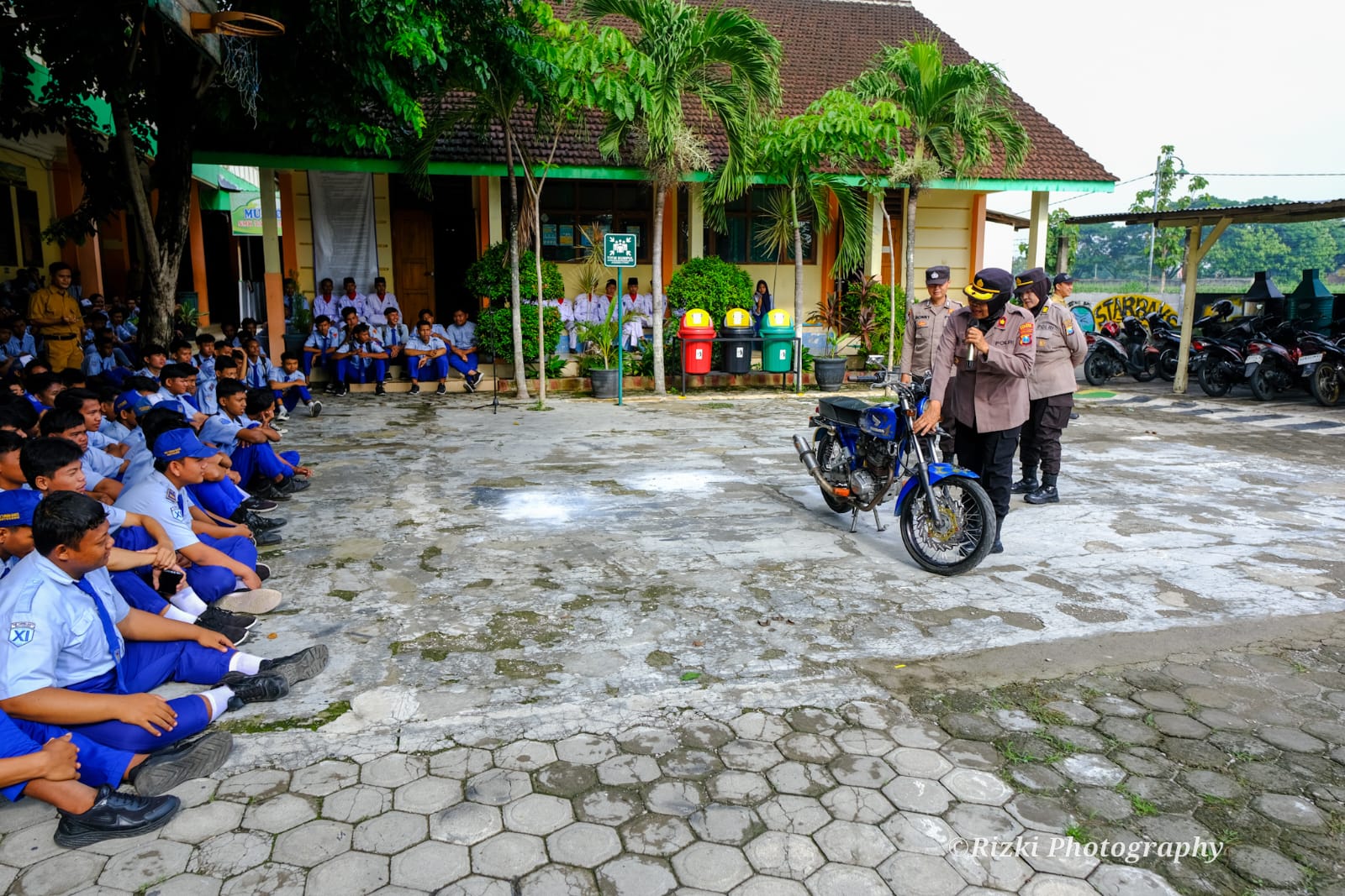 Cegah Kenakalan Remaja, Polsek Kertosono Tingkatkan Program Police Go To School