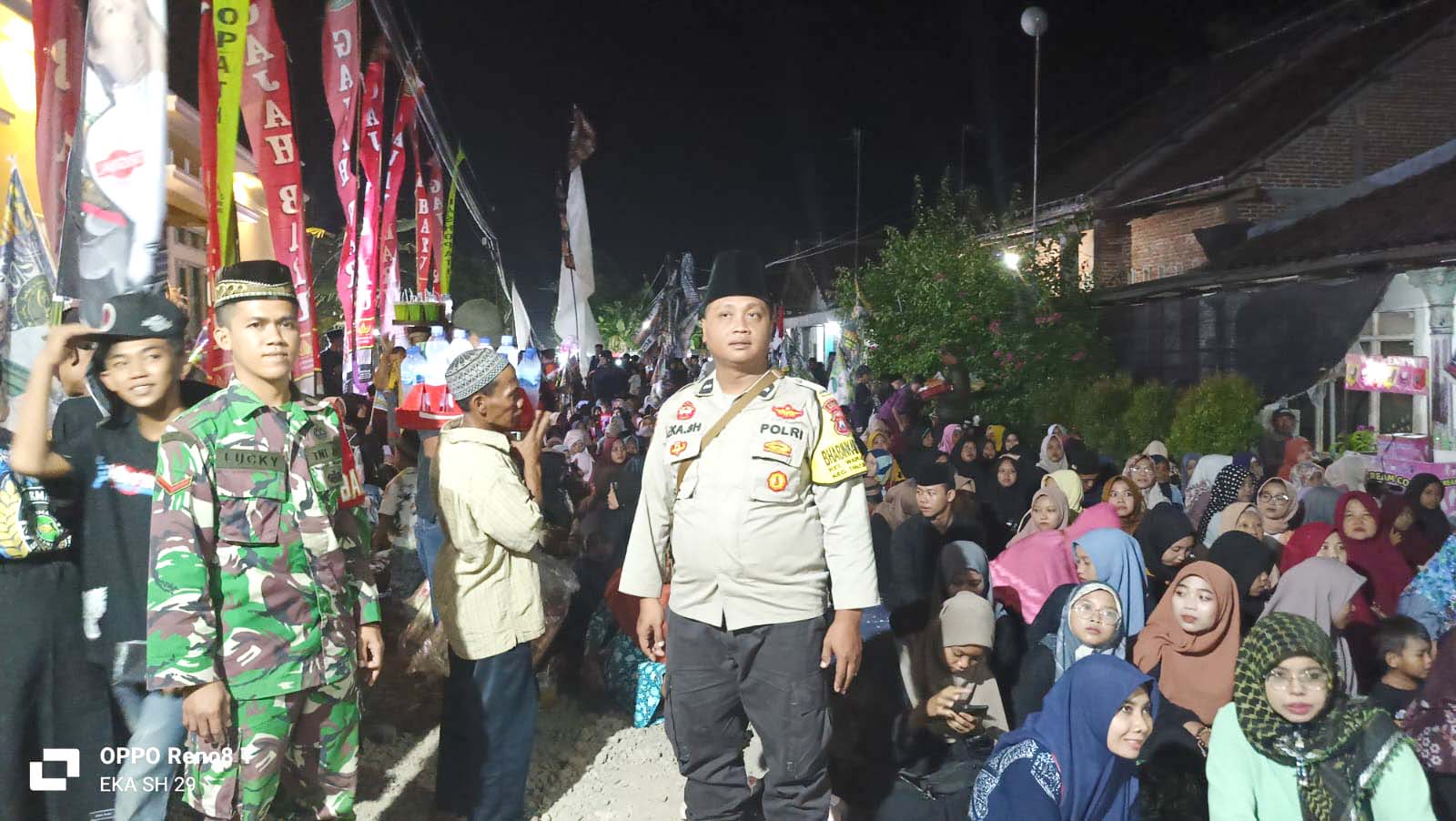 Bhabinkamtibmas Warujayeng Asistensi Kegiatan Keagamaan Warga Binaannya
