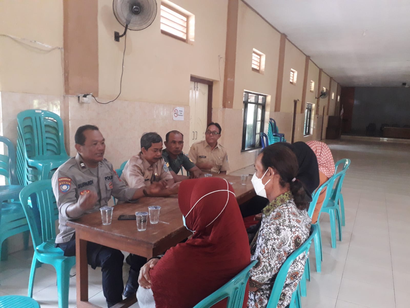 Bhabinkamtibmas Polsek Nganjuk Kota Giat Penyelesaian Masalah Antar Warga Binaan