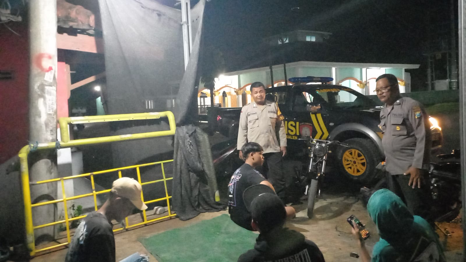 Situasi Ramadan Selalu Kondusif, Polsek Jatikalen Aktif Patroli Menjelang Sahur