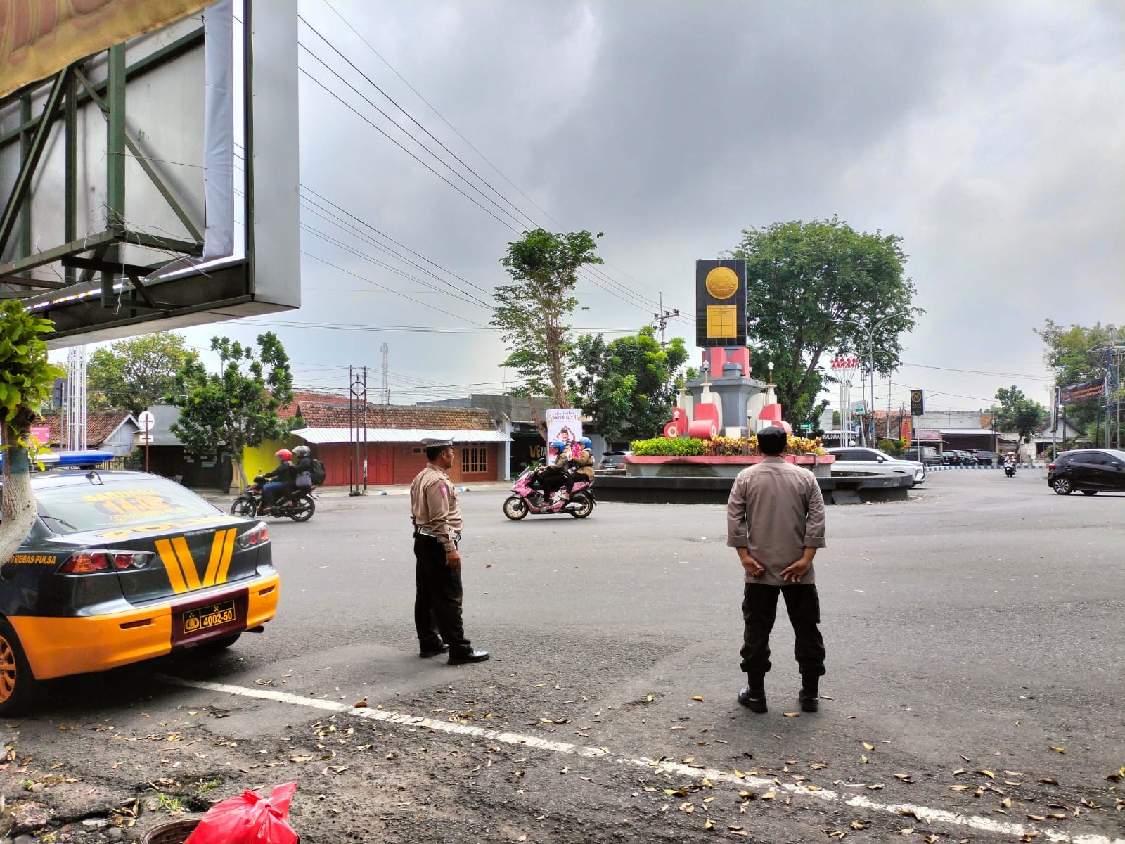 Polsek Nganjuk Kota Giat Pantau Arus Balik Lebaran, Pastikan Kelancaran dan Keamanan Pemudik
