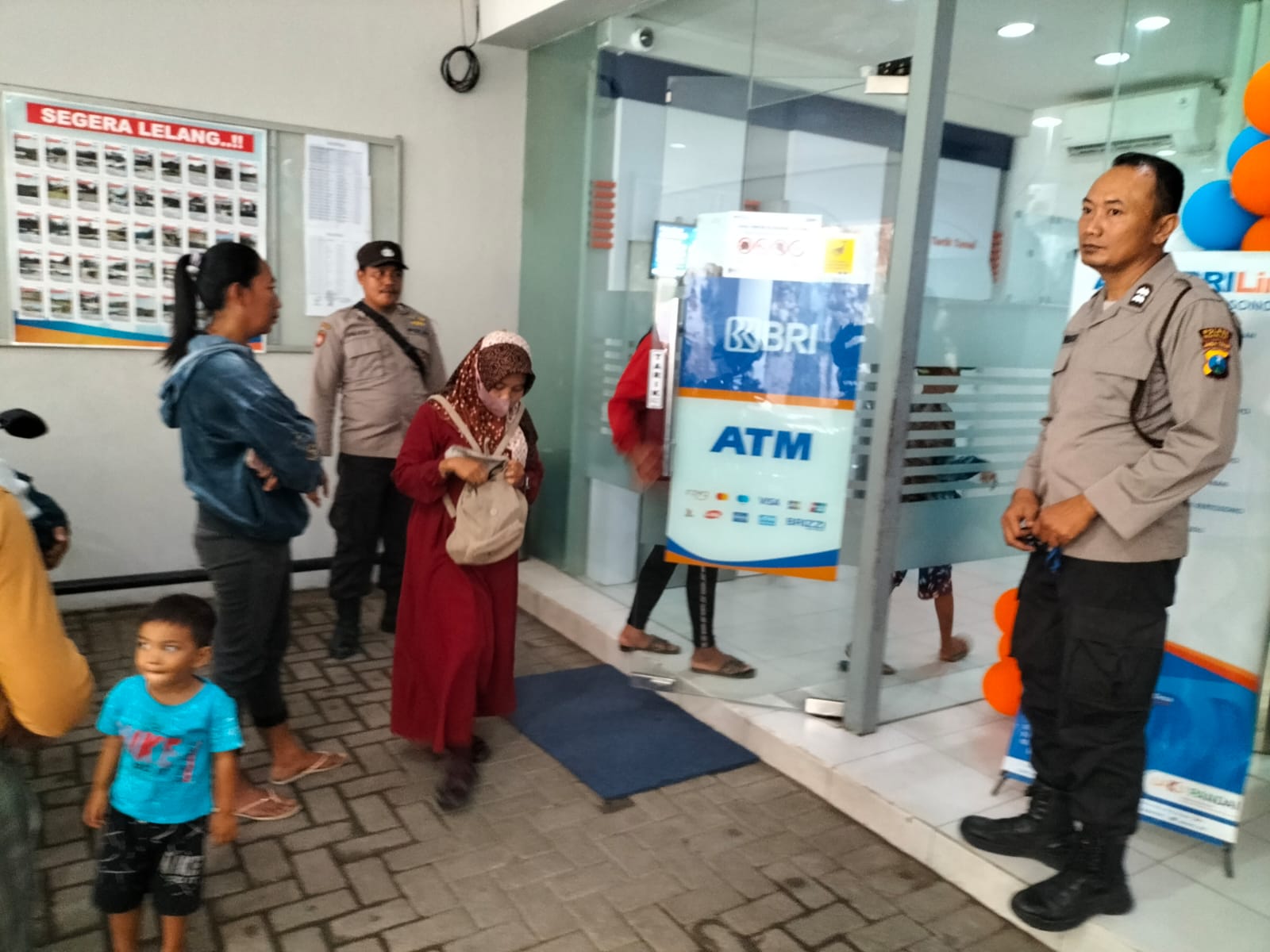 Antisipasi Kejahatan di ATM, Polsek Kertosono Patroli Perbankan