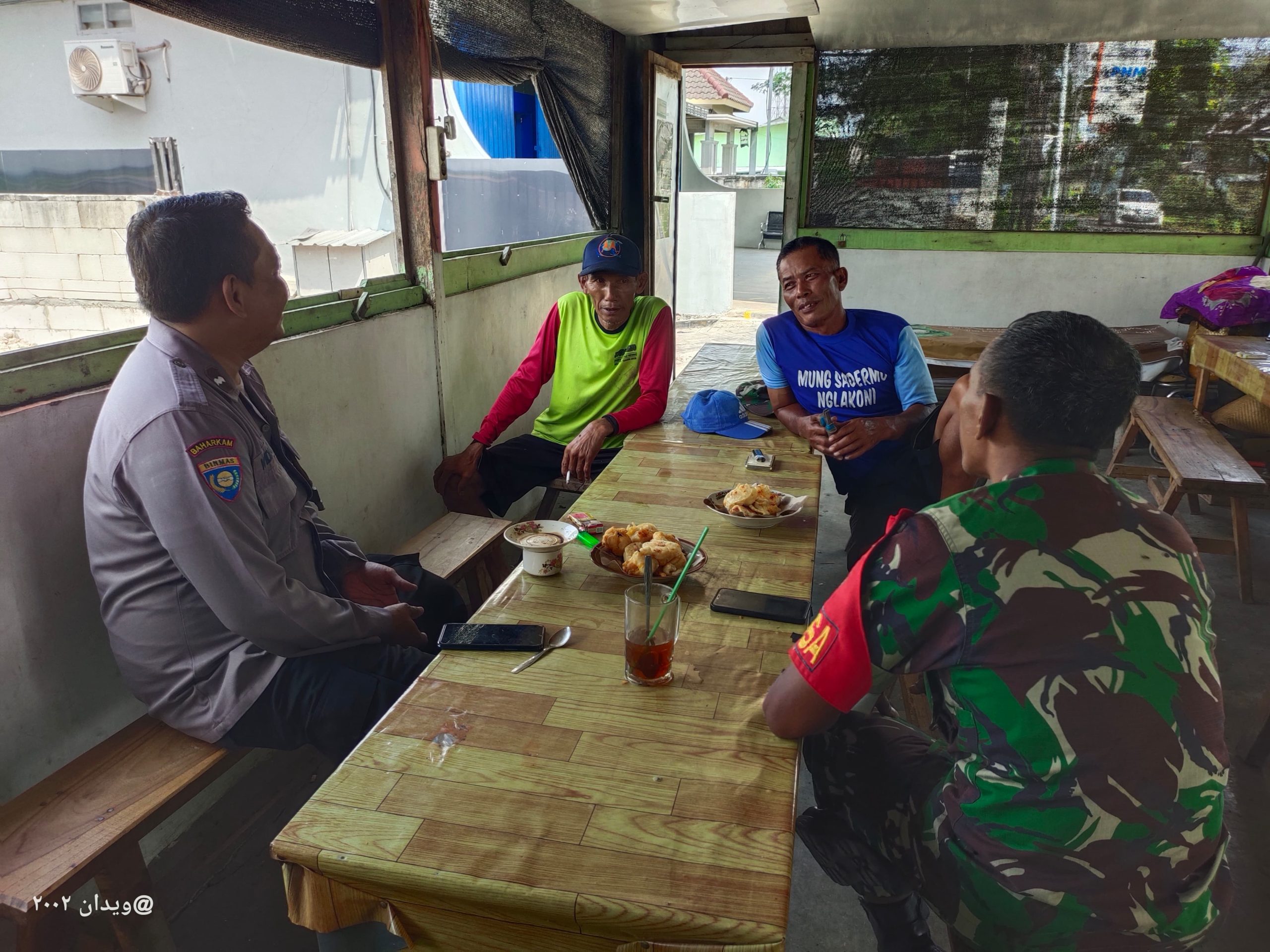 Sapa Warga Binaan, Bhabinkamtibmas Wates Ingatkan Bahayanya Berita Hoax