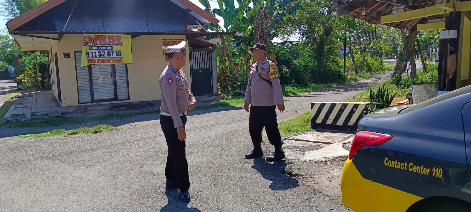 Upaya Mengantisipasi Gangguan Kamtibmas dan Kejahatan Jalanan, Polsek Nganjuk Kota Lakukan Patroli di Pemukiman Penduduk