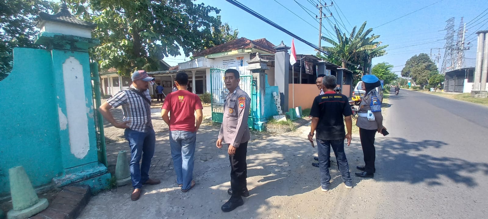 Cegah Kriminalitas Polsek Kertosono Intensif Patroli Pemukiman