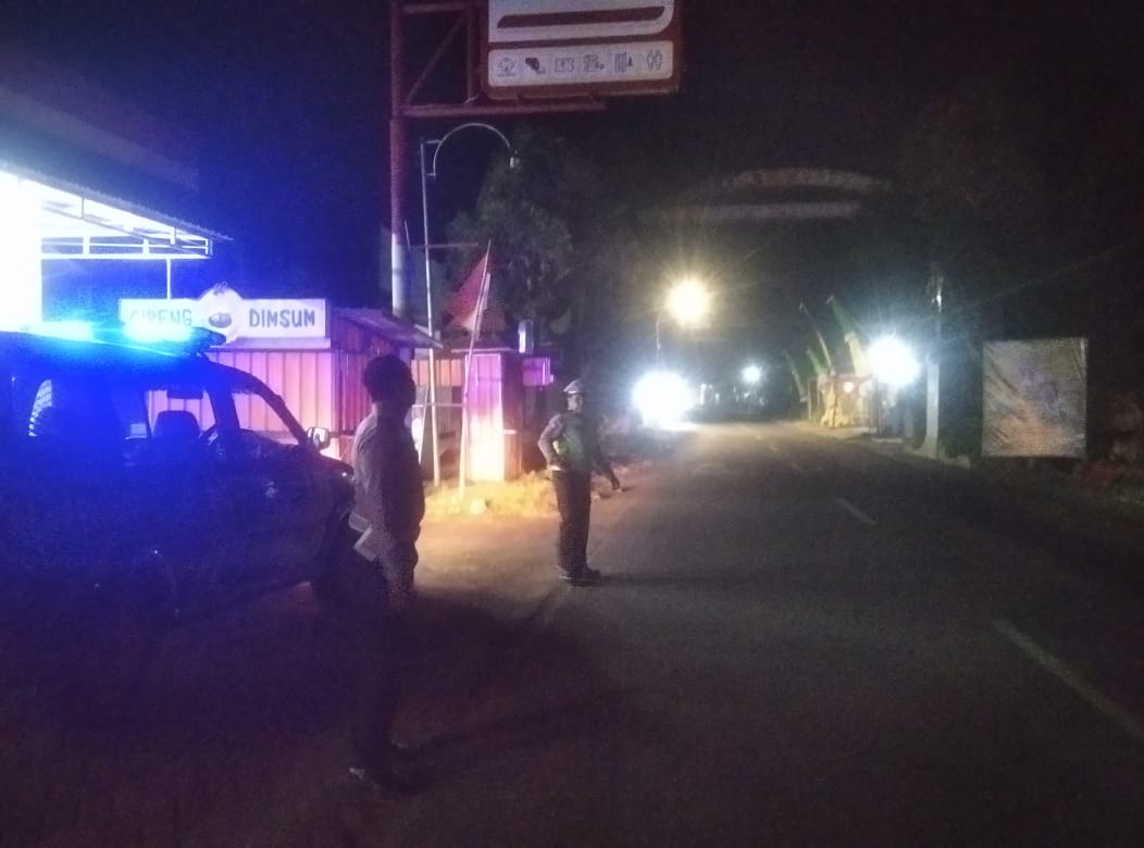 Patroli Blue Light Cegah Gesekan Antar Perguruan Silat Di Perbatasan Wilayah