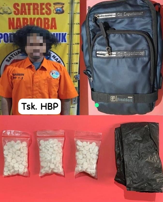 Pengedar Pil Dobel L Ditangkap di Didalam Angkringan Kopi