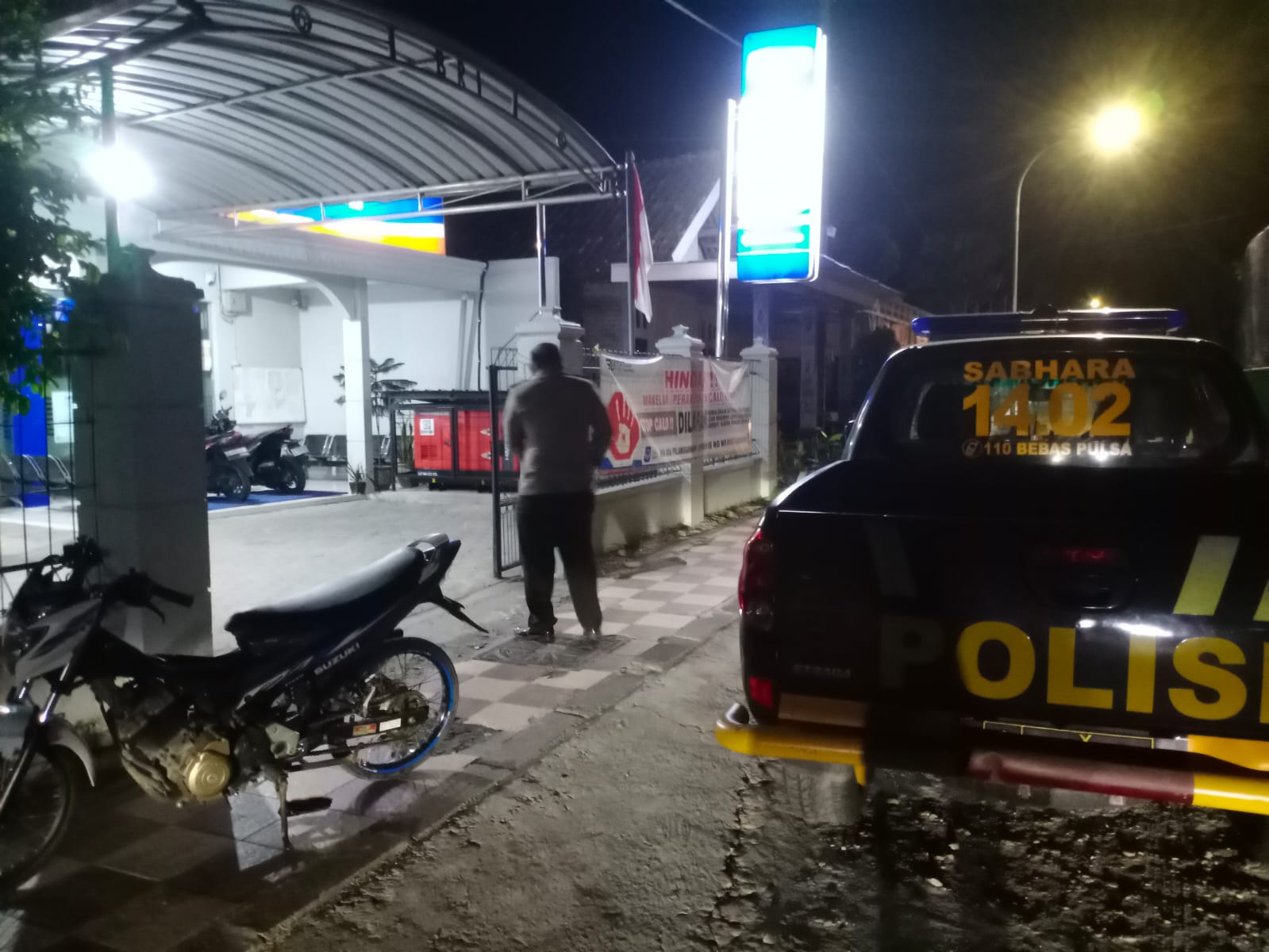 Polisi Polsek Jatikalen Gencar Patroli Perbankan Sasaran utama di Mesin ATM