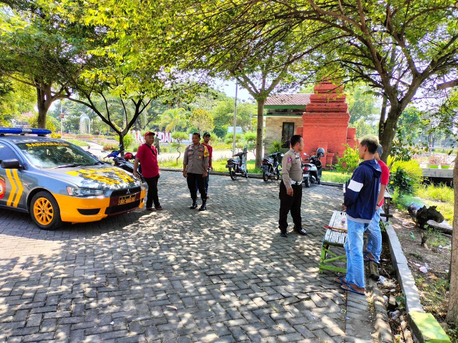 Jelang Pilkada 2024, Polsek Nganjuk Kota Intensifkan Patroli KRYD