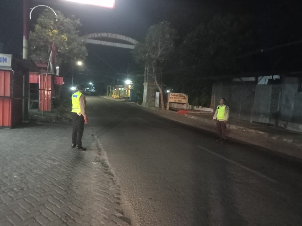 Patroli Blue Light Cegah Gesekan Antar Perguruan Silat Di Perbatasan Wilayah