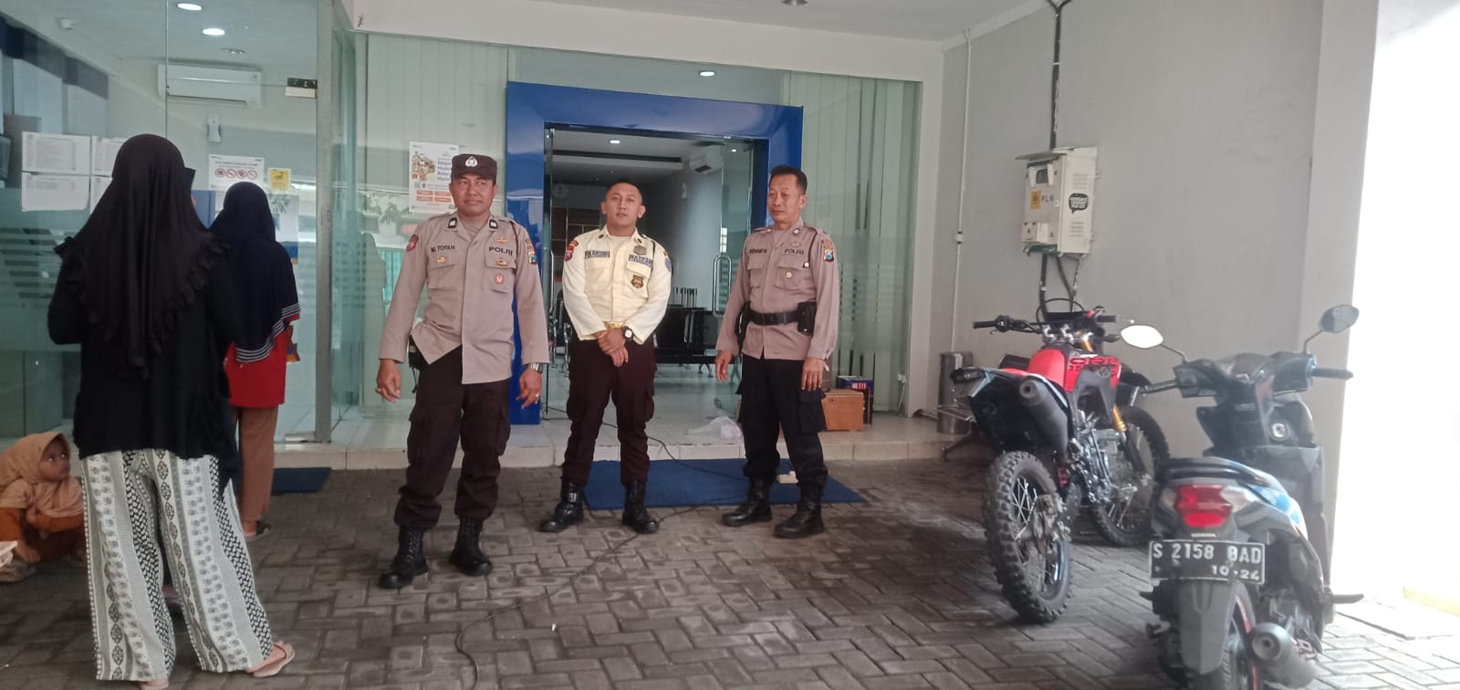 Polsek Kertosono Tingkatkan Patroli Obyek Vital Antisipasi Tindak Kejahatan