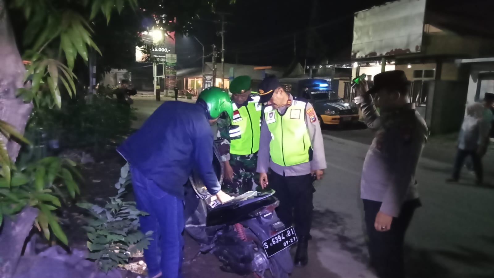 Polsek Jatikalen Polres Nganjuk Lakukan Patroli di Kecamatan Jatikalen