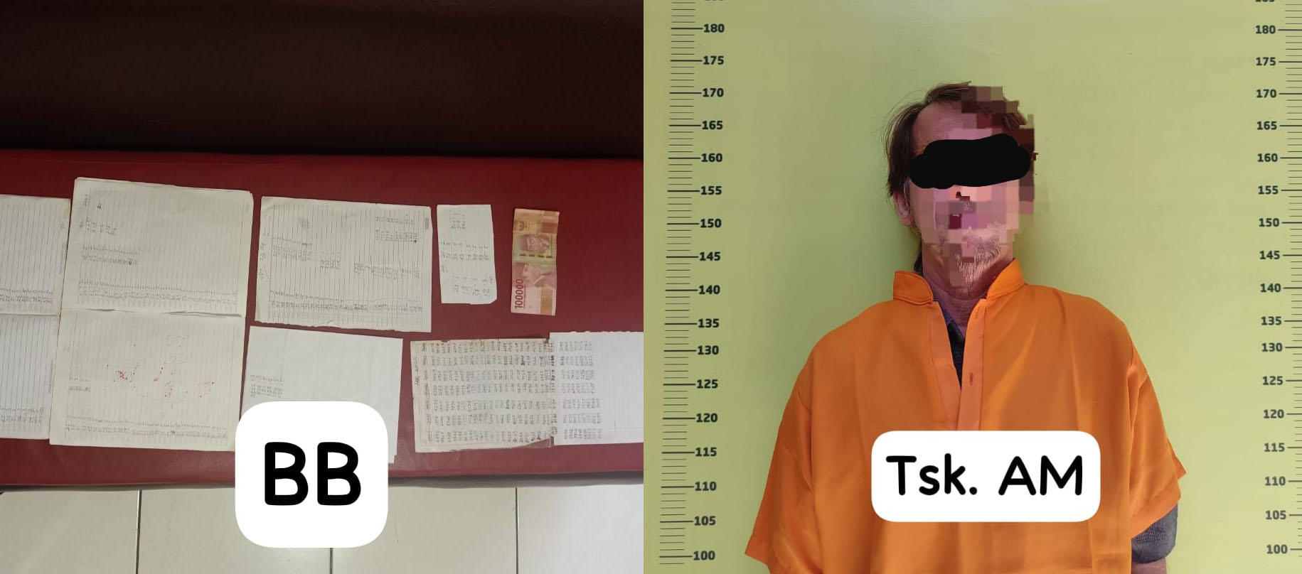 Polres Nganjuk Tangkap Pelaku Judi Togel di Kertosono