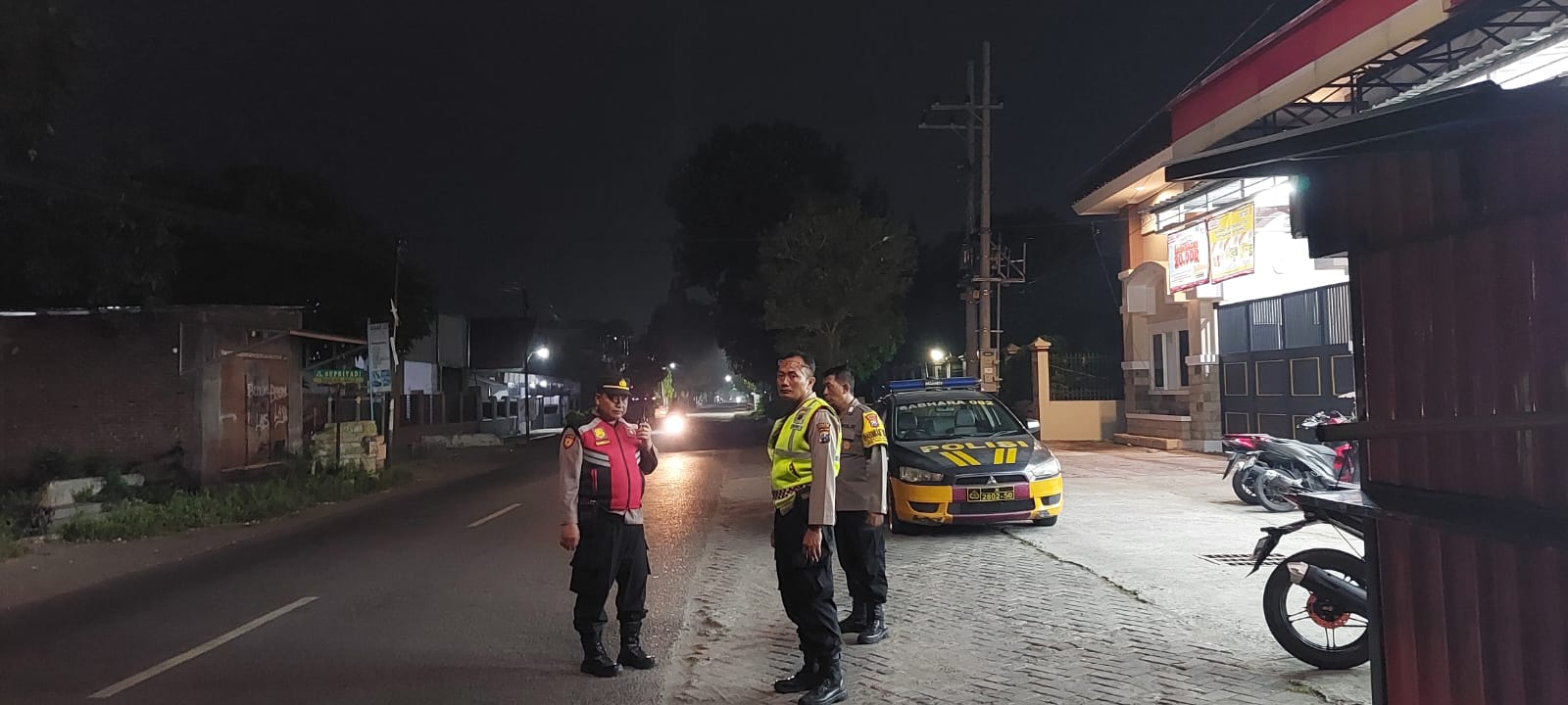Ciptakan Situasi Kamtibmas Aman dengan Patroli Blue Light