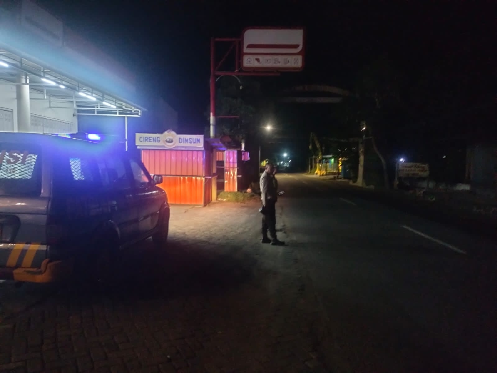 Patroli Blue Light Polsek Kertosono Menjaga Keamanan Saat Dini Hari