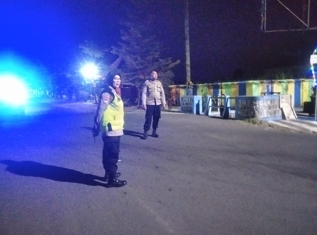 Cegah Kriminalitas Polsek Kertosono Intensif Patroli Pemukiman