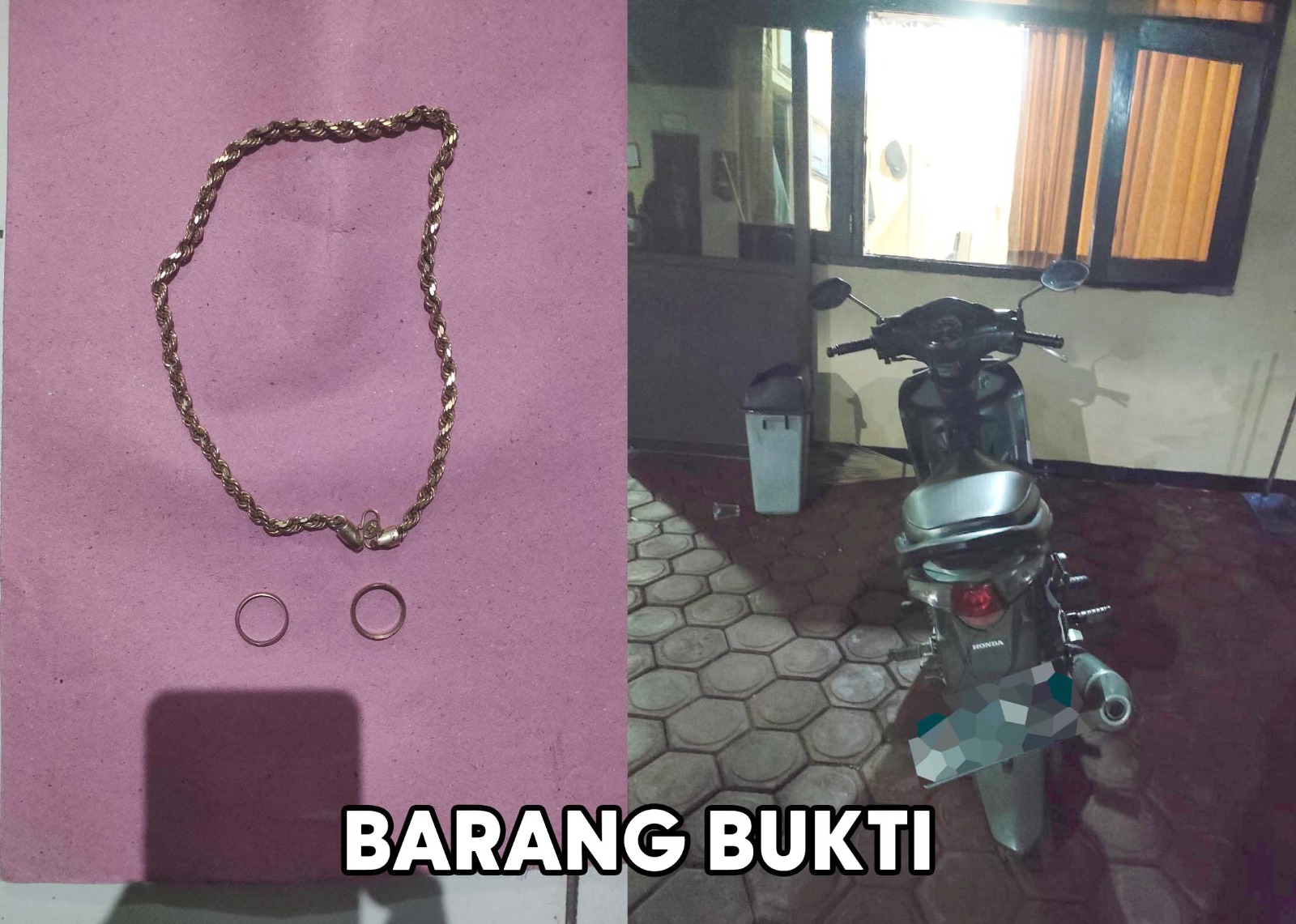 Kurang dari 12 Jam, Polisi Ungkap Kasus Pencurian dengan Kekerasan di Nganjuk
