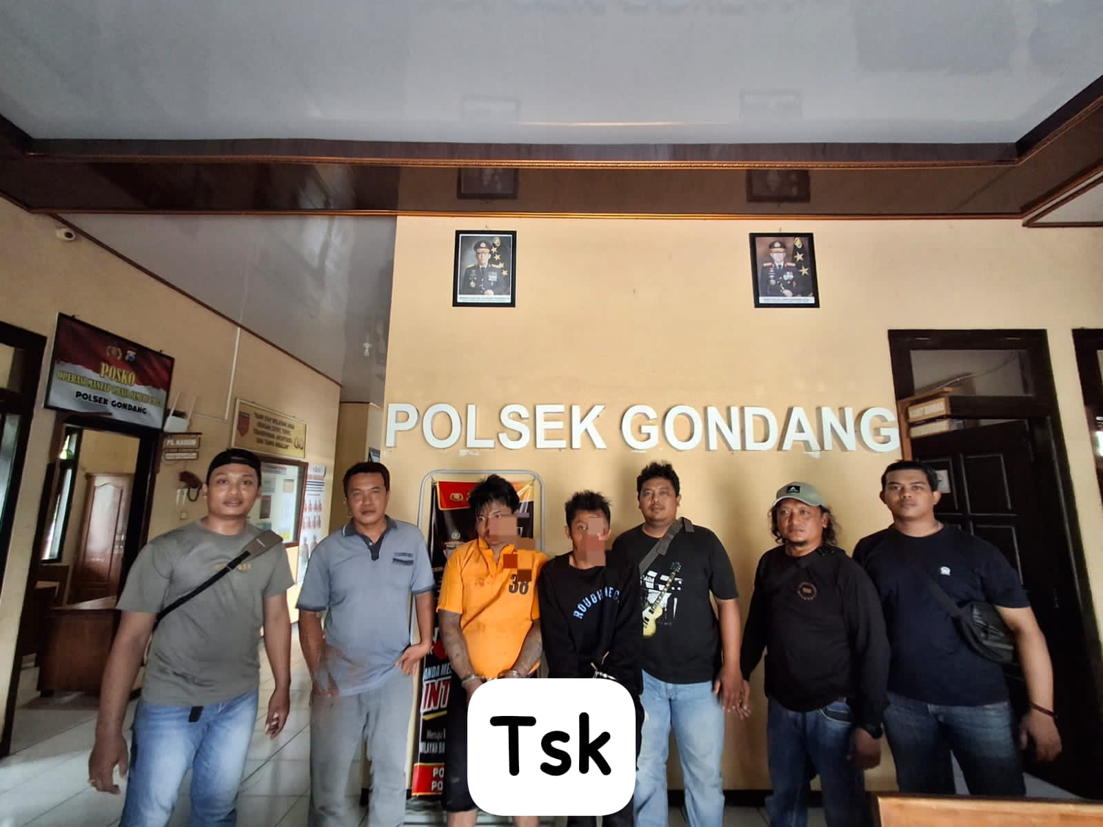 Polres Nganjuk Bekuk Komplotan Curanmor, Tiga Unit Motor Hasil Curian Diamankan