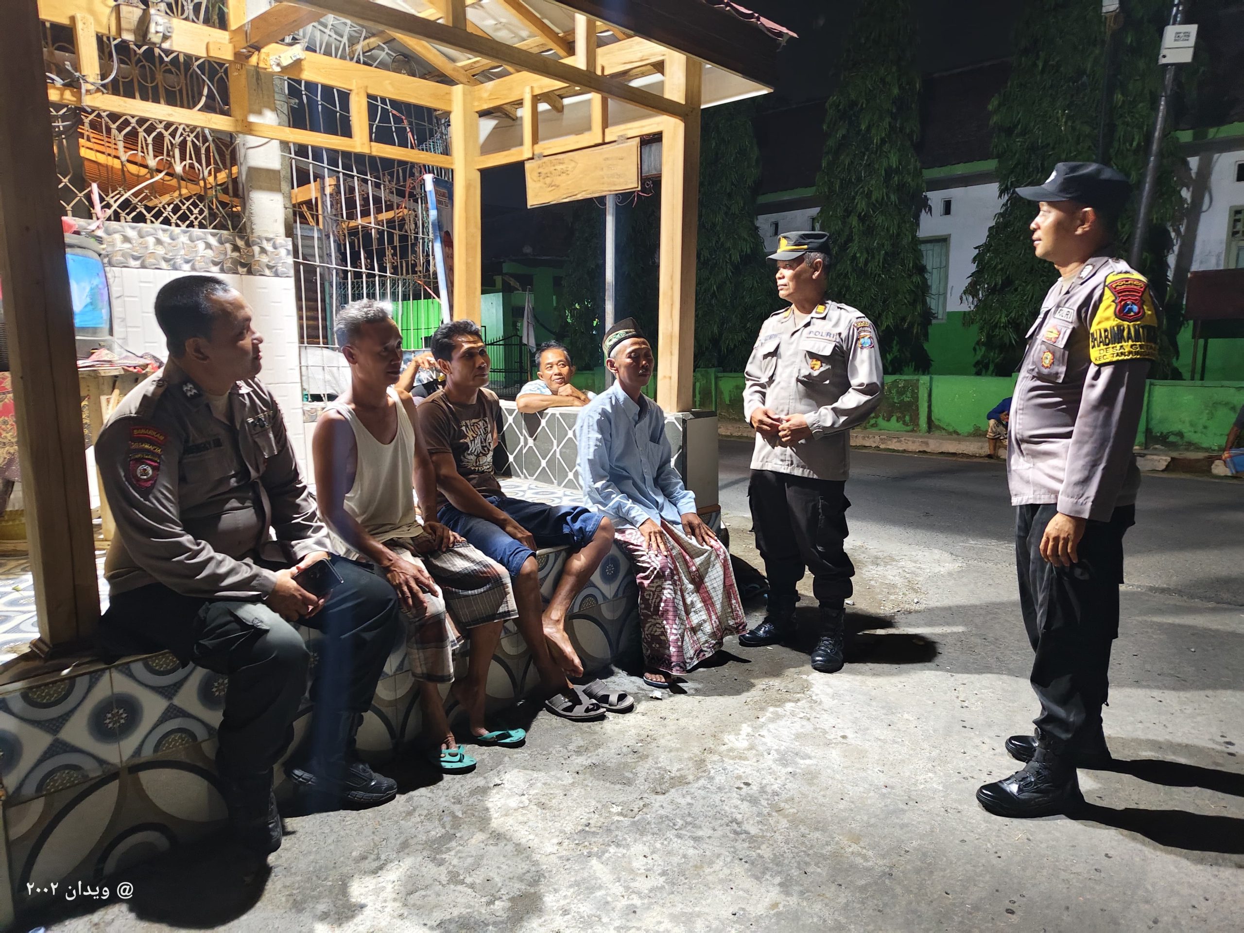 Polsek Warujayeng Tingkatkan Patroli Cooling System Pasca Pemungutan Suara Pilkada