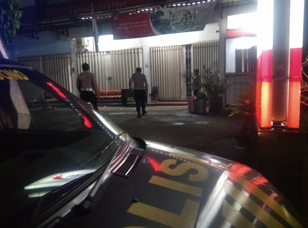 Polsek Kertosono Tingkatkan Patroli Obyek Vital Antisipasi Tindak Kejahatan